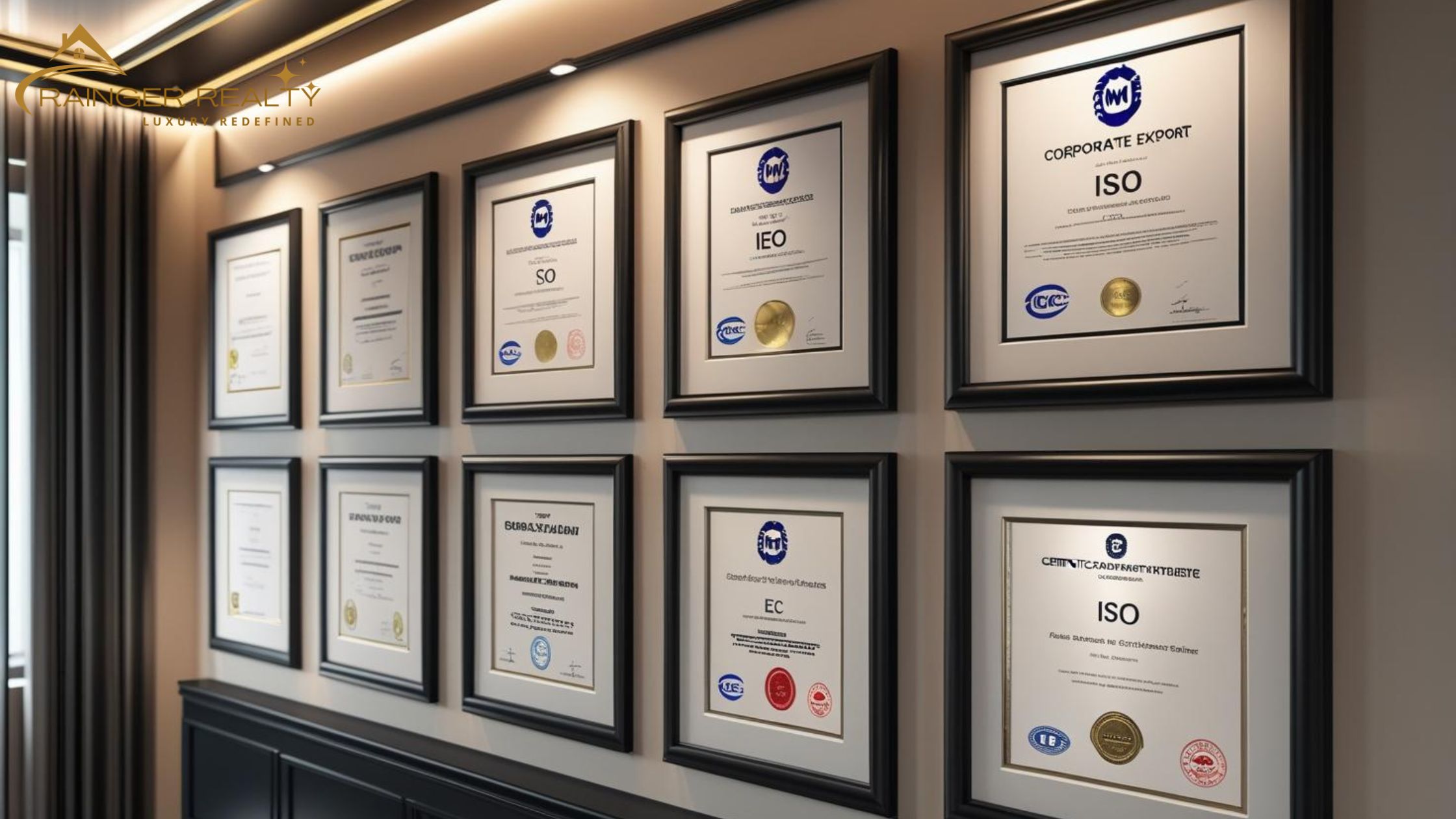 Rainger Realty Corporate Credentials Licenses and Certifications – Luxury Real Estate, Reliable Real Estate, Best Real Estate, Lifestyle Realty, Premium Villas, Luxurious Bungalows, Luxury Apartments, Premium Villa Plots, Plots for Sale, Land for Sale, Verified Real Estate