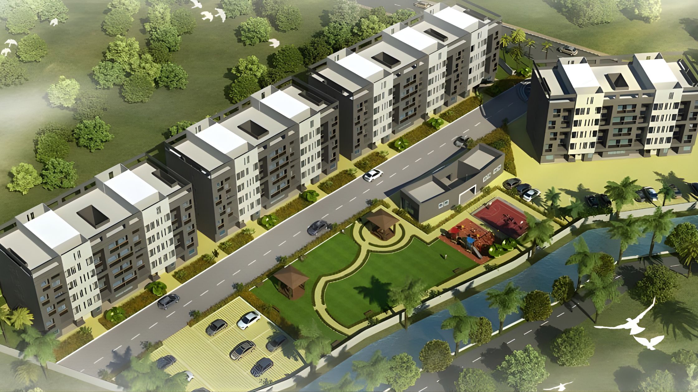 1 bhk flat in khadavli, 1 bhk flat kalyan, 1 bhk flat titwala, 1 bhk flats near thane, low budget flats in thane, Affordable Homes near Thane, Irasa Greens Khadavli - Rainger Realty
